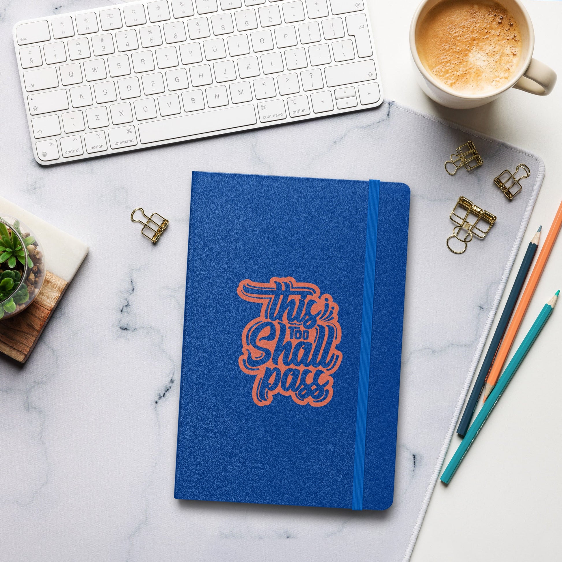 Hardcover Journal - This Too Shall Pass - Pixellly ANZ