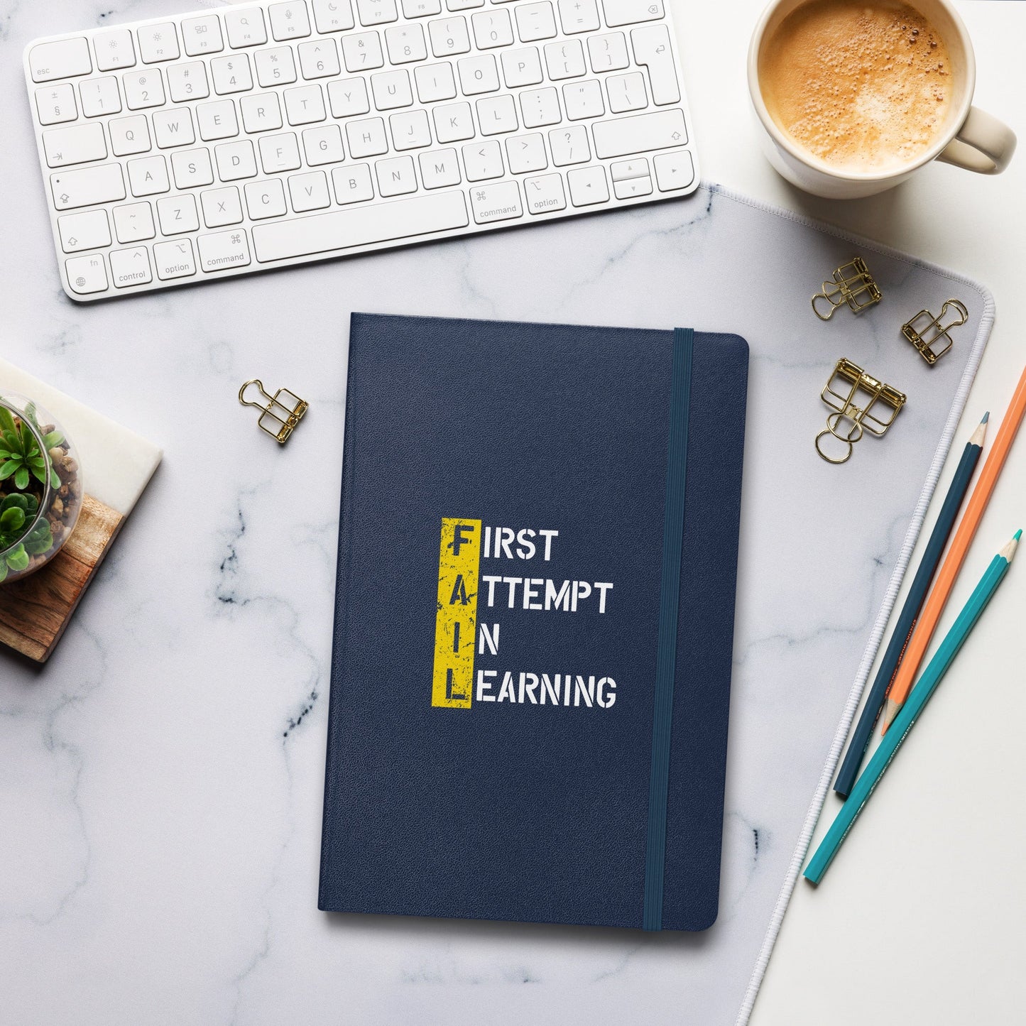 Hardcover Journal - FAIL - Pixellly ANZ