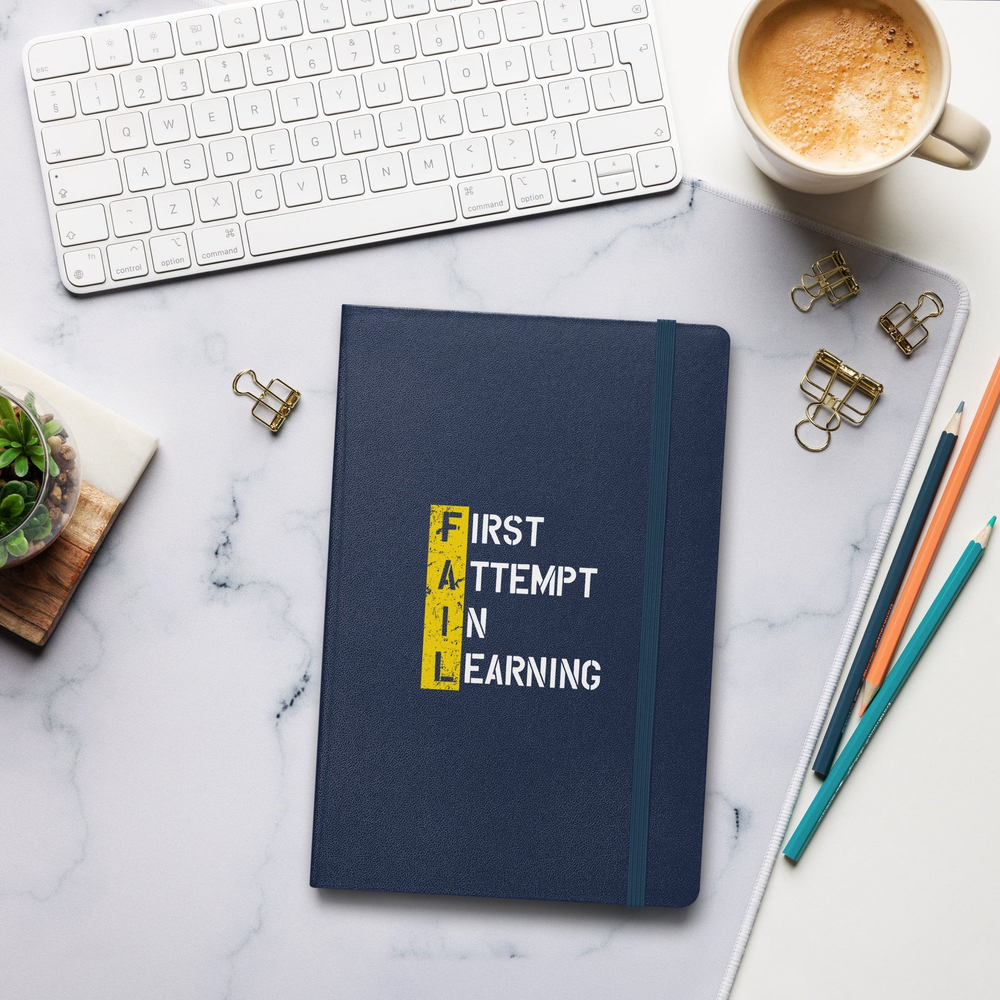 Hardcover Journal - FAIL - Pixellly ANZ