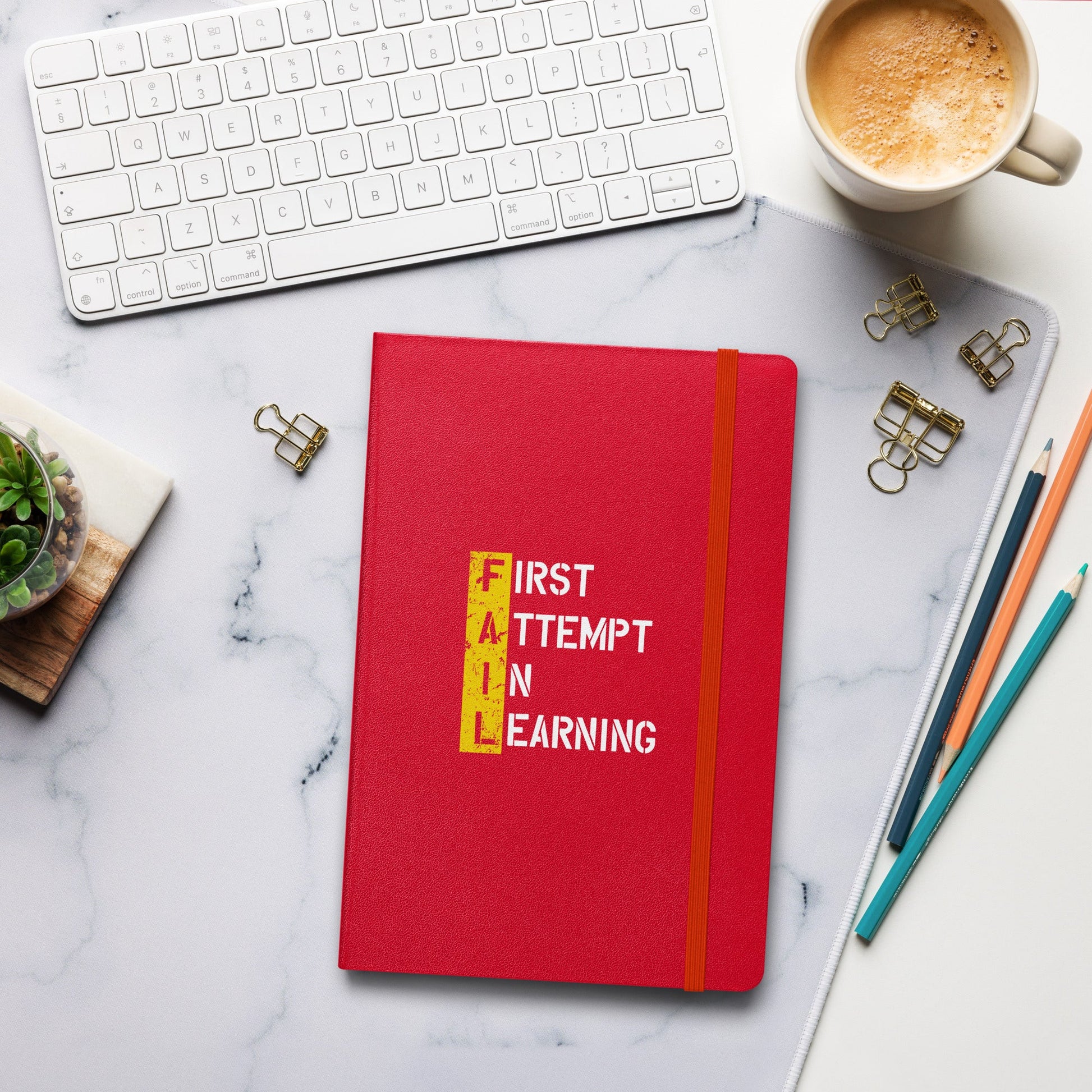 Hardcover Journal - FAIL - Pixellly ANZ