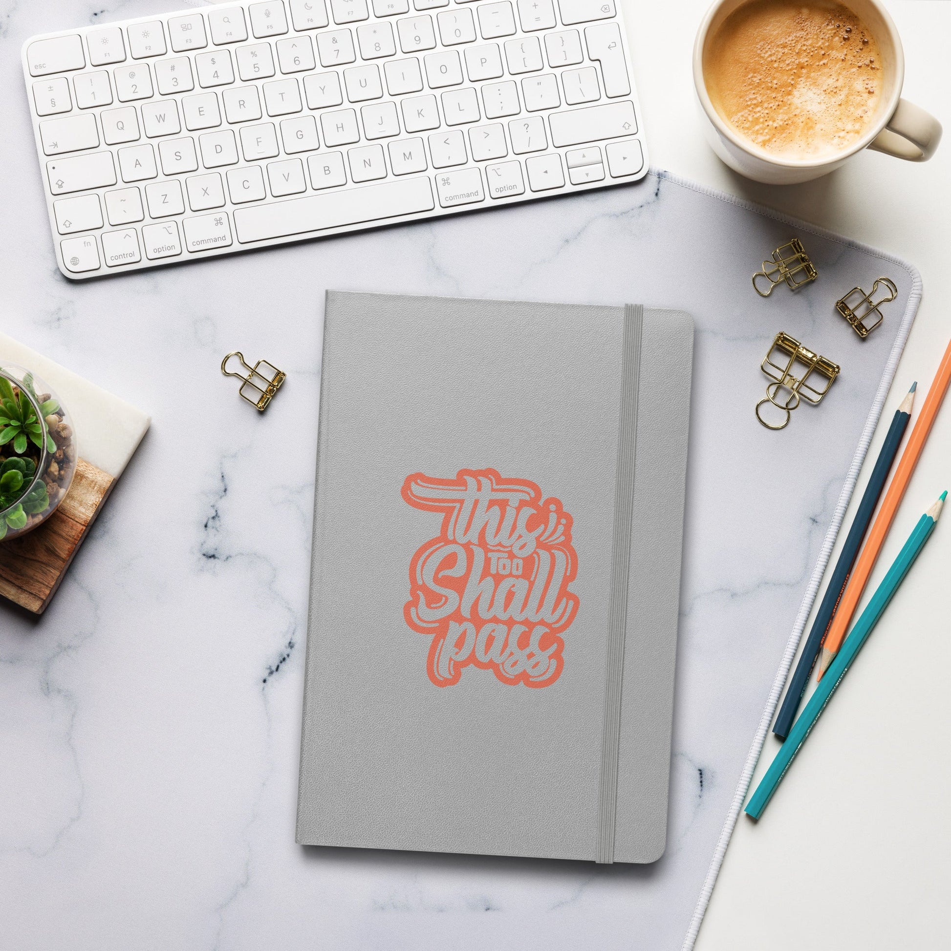 Hardcover Journal - This Too Shall Pass - Pixellly ANZ