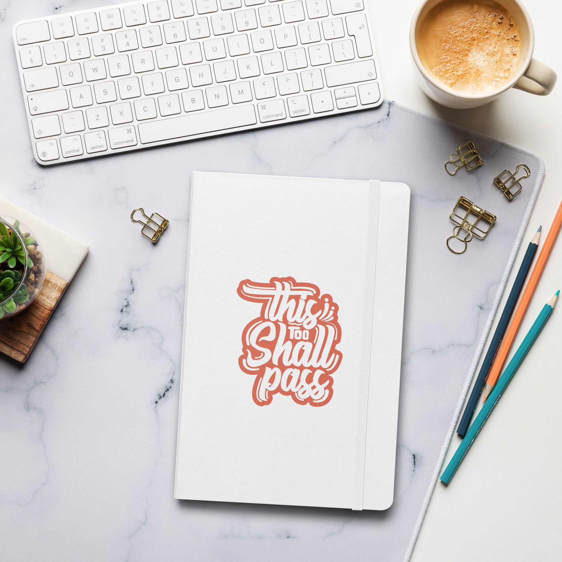 Hardcover Journal - This Too Shall Pass - Pixellly ANZ