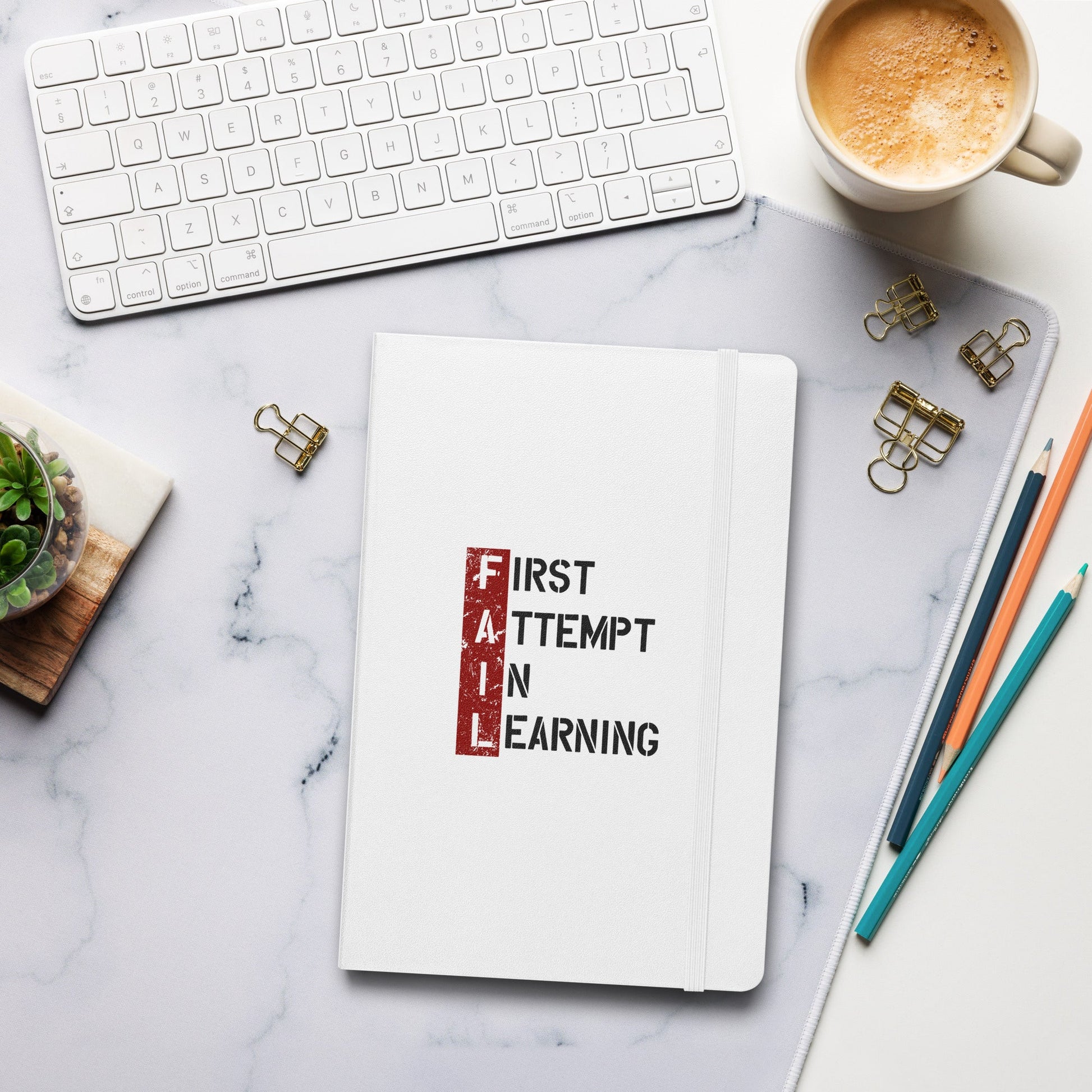 Hardcover Journal - FAIL - Pixellly ANZ
