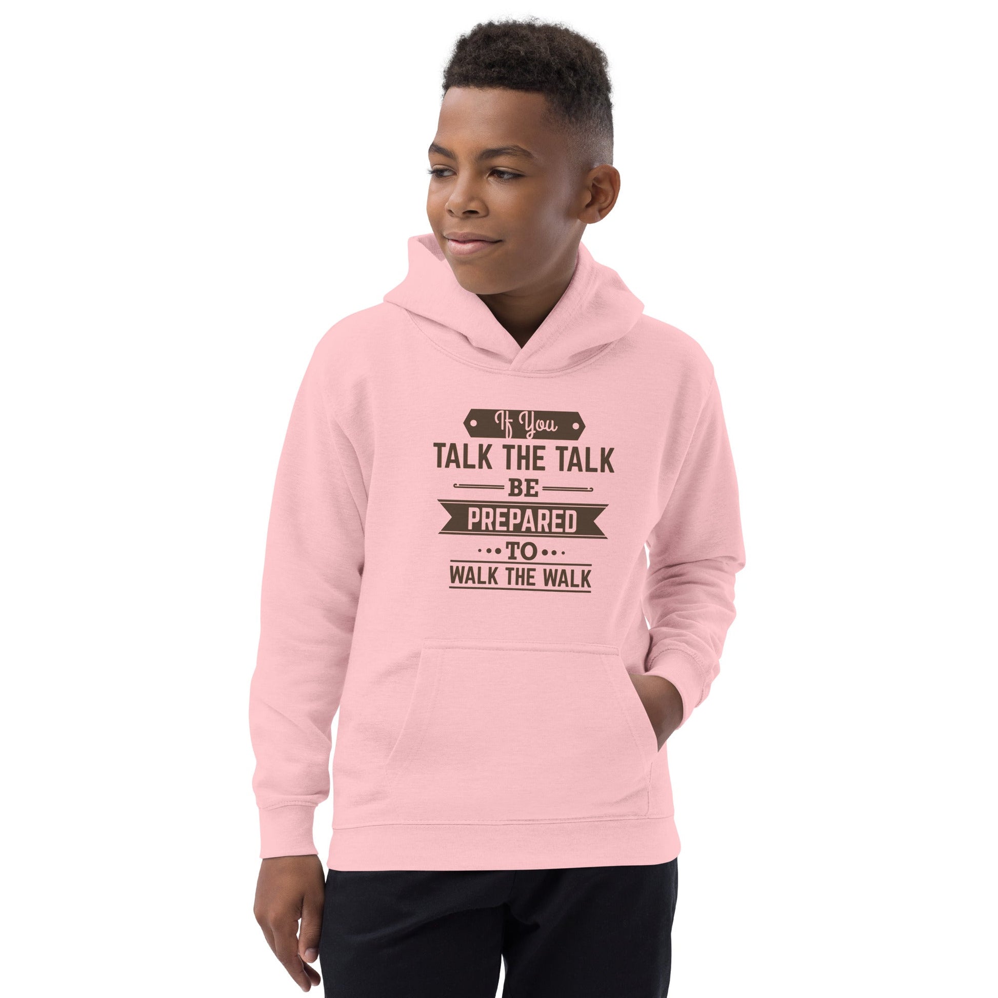 Boys If You Talk The Talk Hoodie - Pixellly ANZ