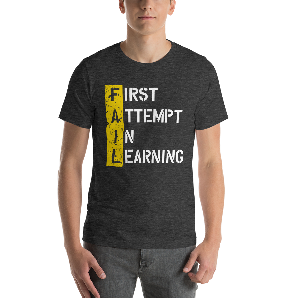 Mens FAIL t-shirt - Pixellly ANZ