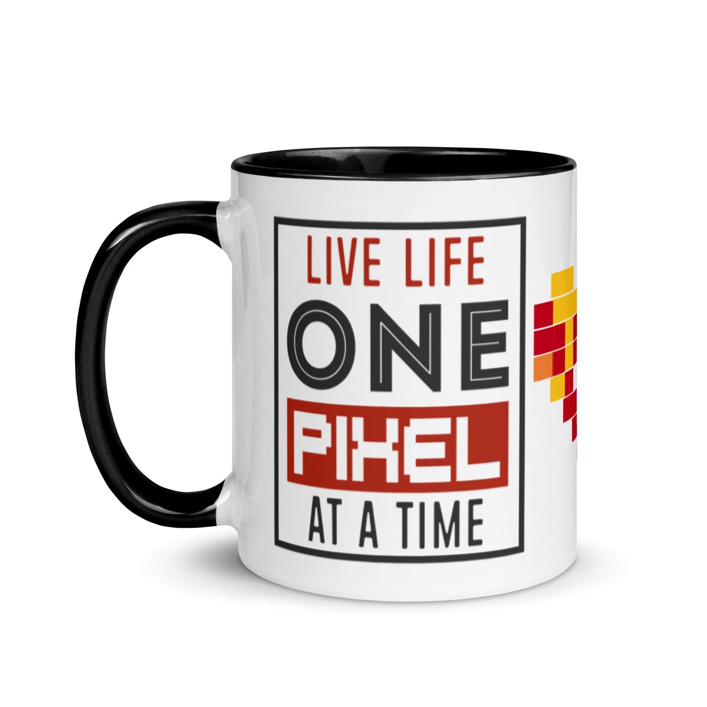 Mug Live Life One Pixel At A Time - Pixellly ANZ