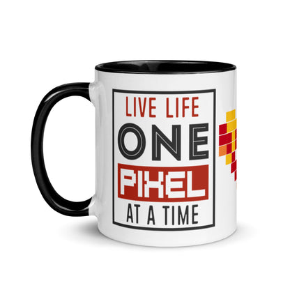 Mug Live Life One Pixel At A Time - Pixellly ANZ