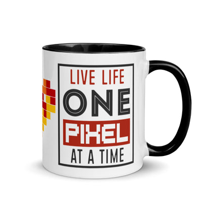 Mug Live Life One Pixel At A Time - Pixellly ANZ