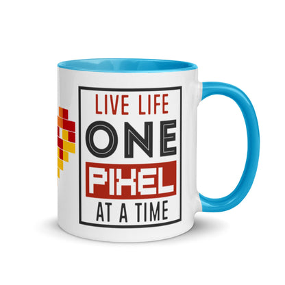 Mug Live Life One Pixel At A Time - Pixellly ANZ