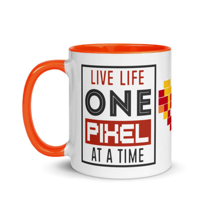 Mug Live Life One Pixel At A Time - Pixellly ANZ