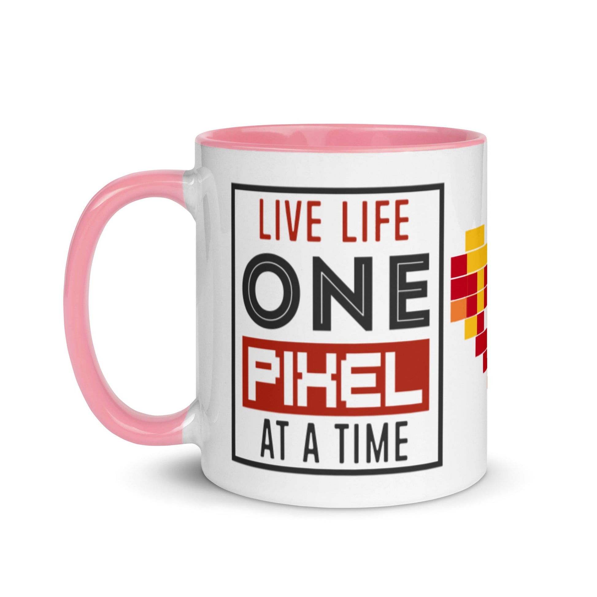 Mug Live Life One Pixel At A Time - Pixellly ANZ