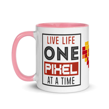 Mug Live Life One Pixel At A Time - Pixellly ANZ