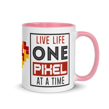 Mug Live Life One Pixel At A Time - Pixellly ANZ