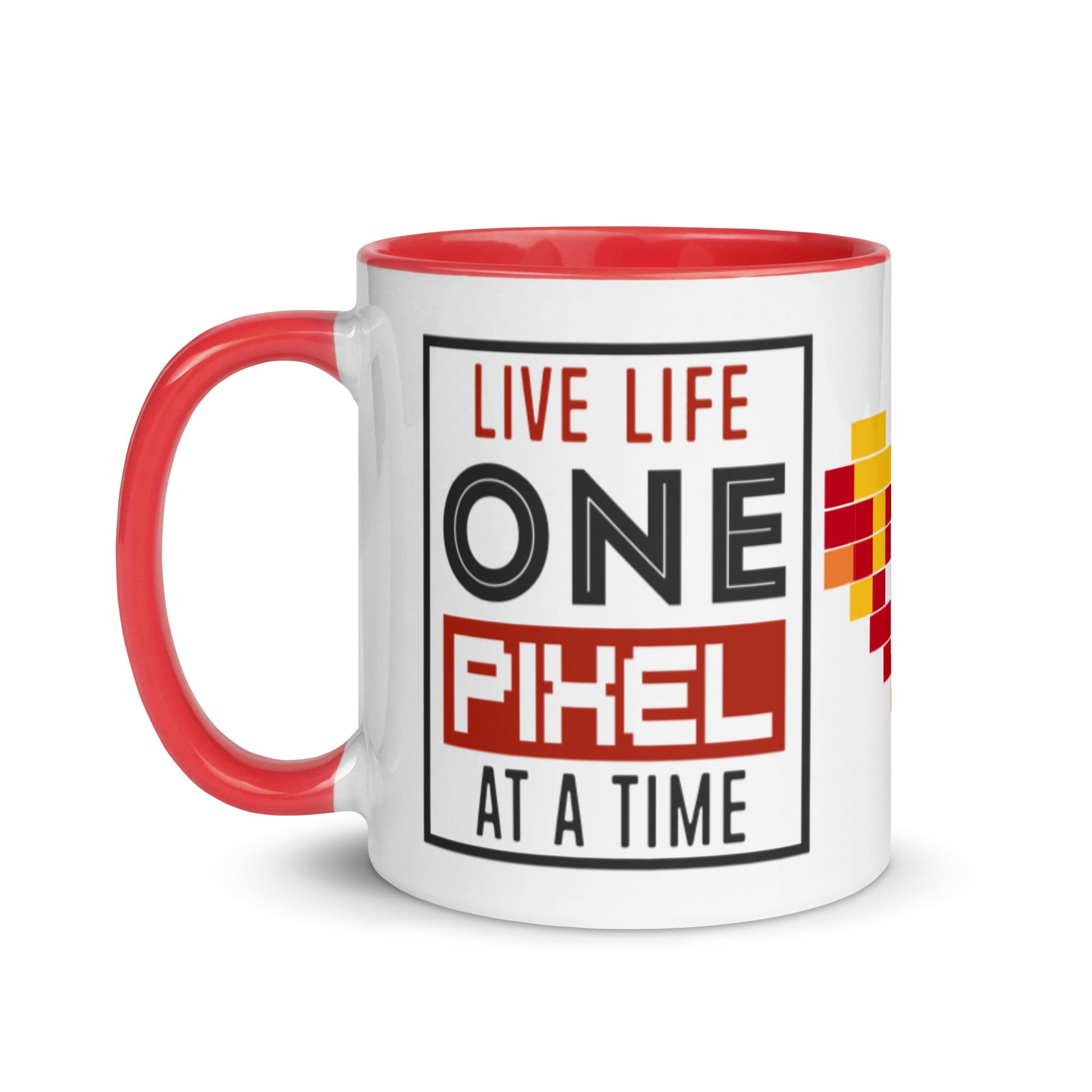 Mug Live Life One Pixel At A Time - Pixellly ANZ