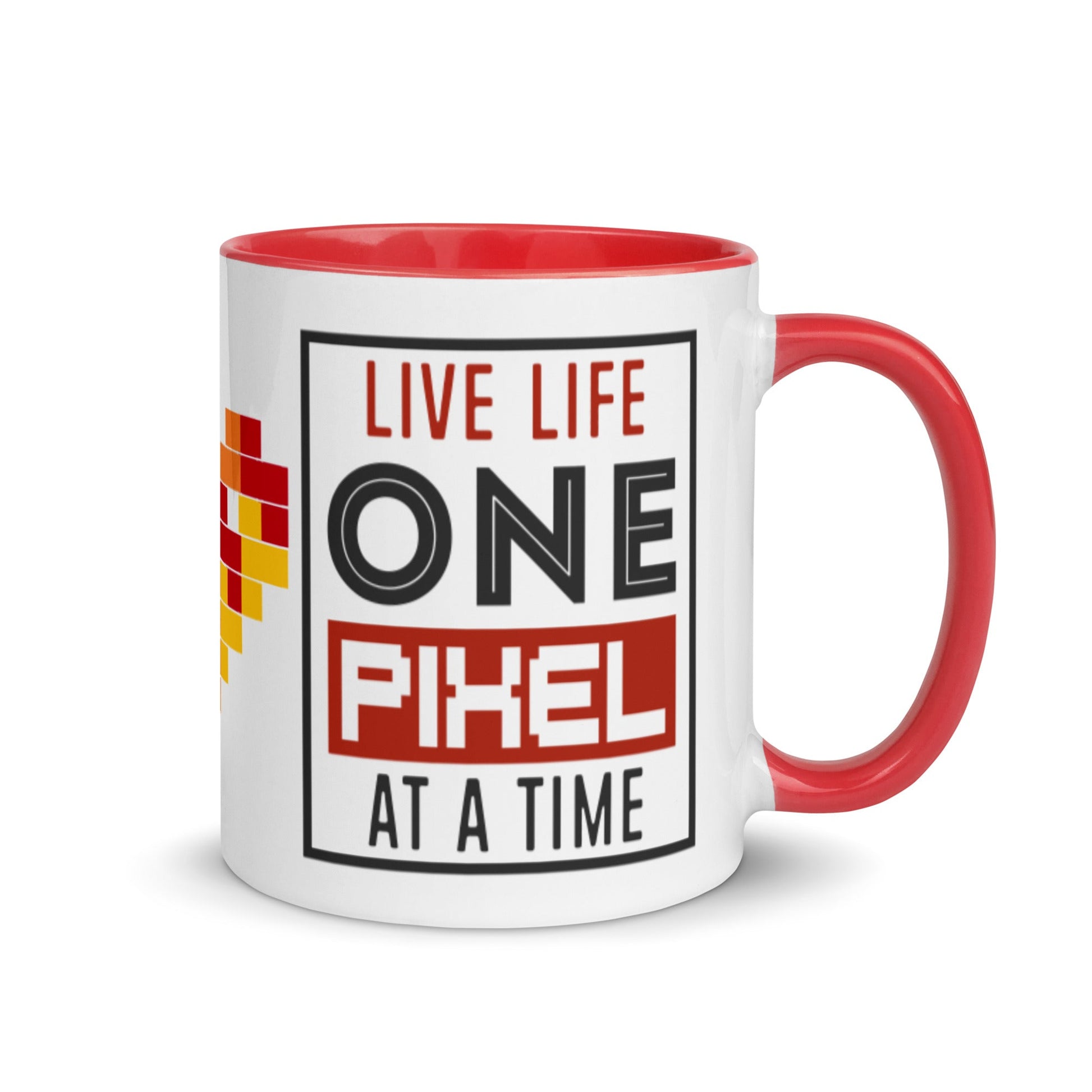 Mug Live Life One Pixel At A Time - Pixellly ANZ