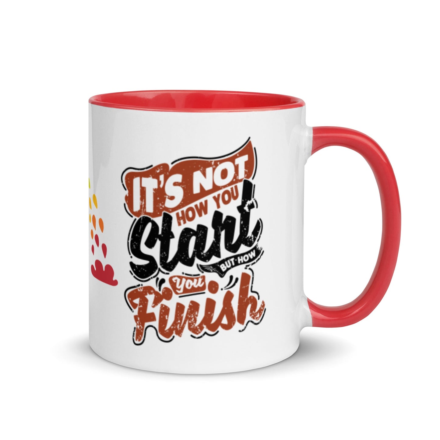 Mug Its Not How You Start But How You Finish - Pixellly ANZ