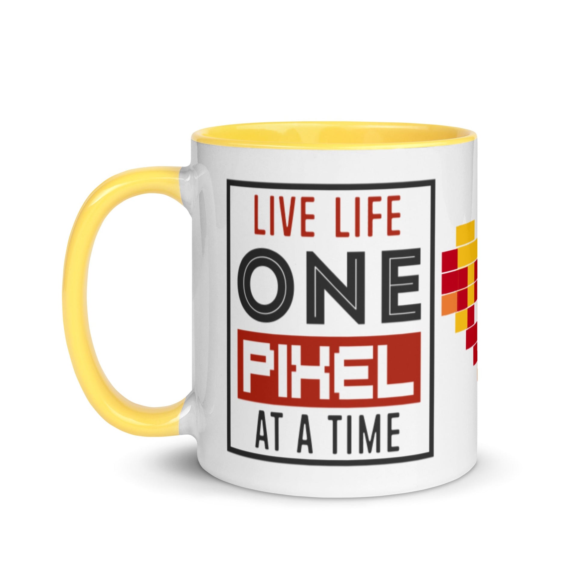 Mug Live Life One Pixel At A Time - Pixellly ANZ