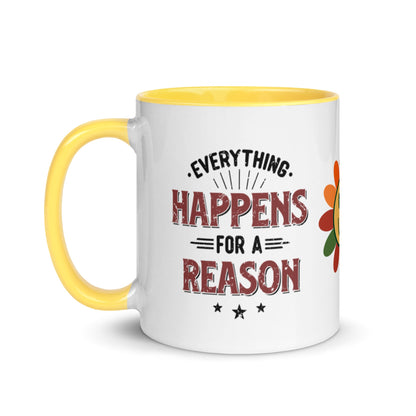 Mug Everything Happens For A Reason - Pixellly ANZ