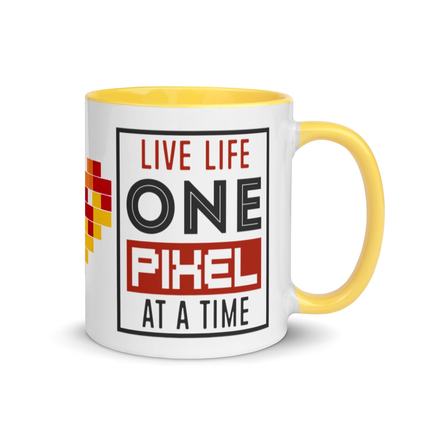 Mug Live Life One Pixel At A Time - Pixellly ANZ