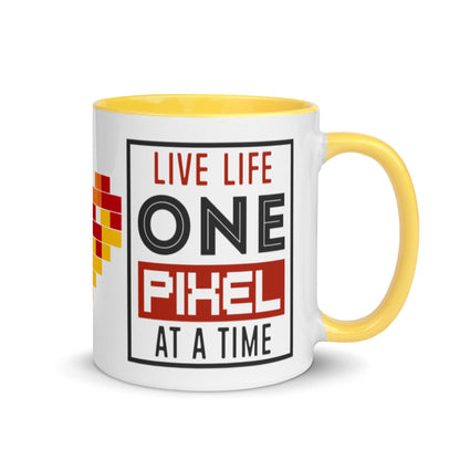 Mug Live Life One Pixel At A Time - Pixellly ANZ