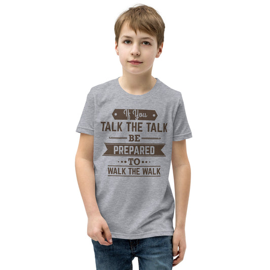 Boys Talk The Talk Short Sleeve T-Shirt - Pixellly ANZ