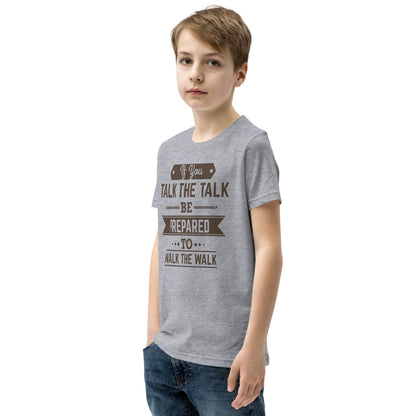 Boys Talk The Talk Short Sleeve T-Shirt - Pixellly ANZ