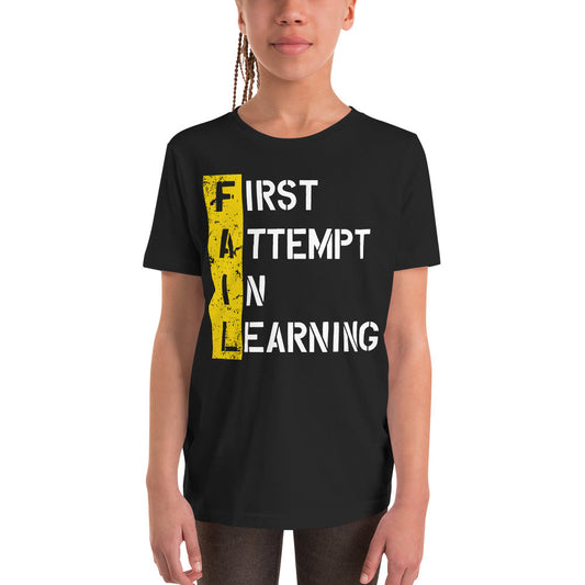 Girls FAIL Short Sleeve T-Shirt - Pixellly ANZ