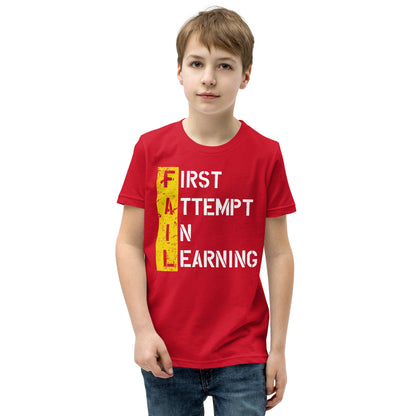 Boys FAIL Short Sleeve T-Shirt - Pixellly ANZ
