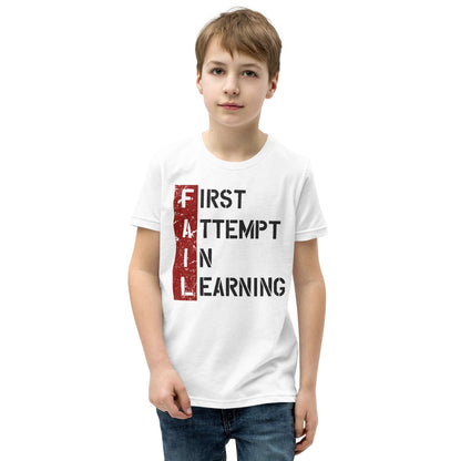 Boys FAIL Short Sleeve T-Shirt - Pixellly ANZ
