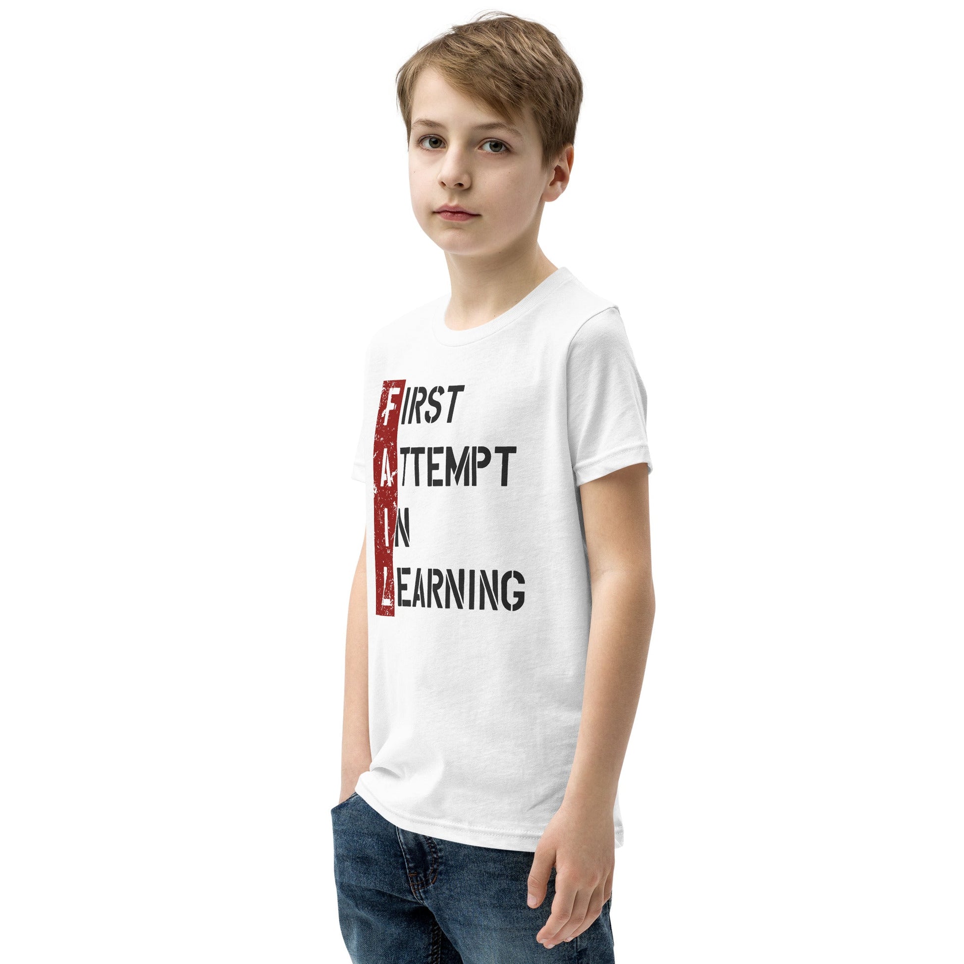 Boys FAIL Short Sleeve T-Shirt - Pixellly ANZ